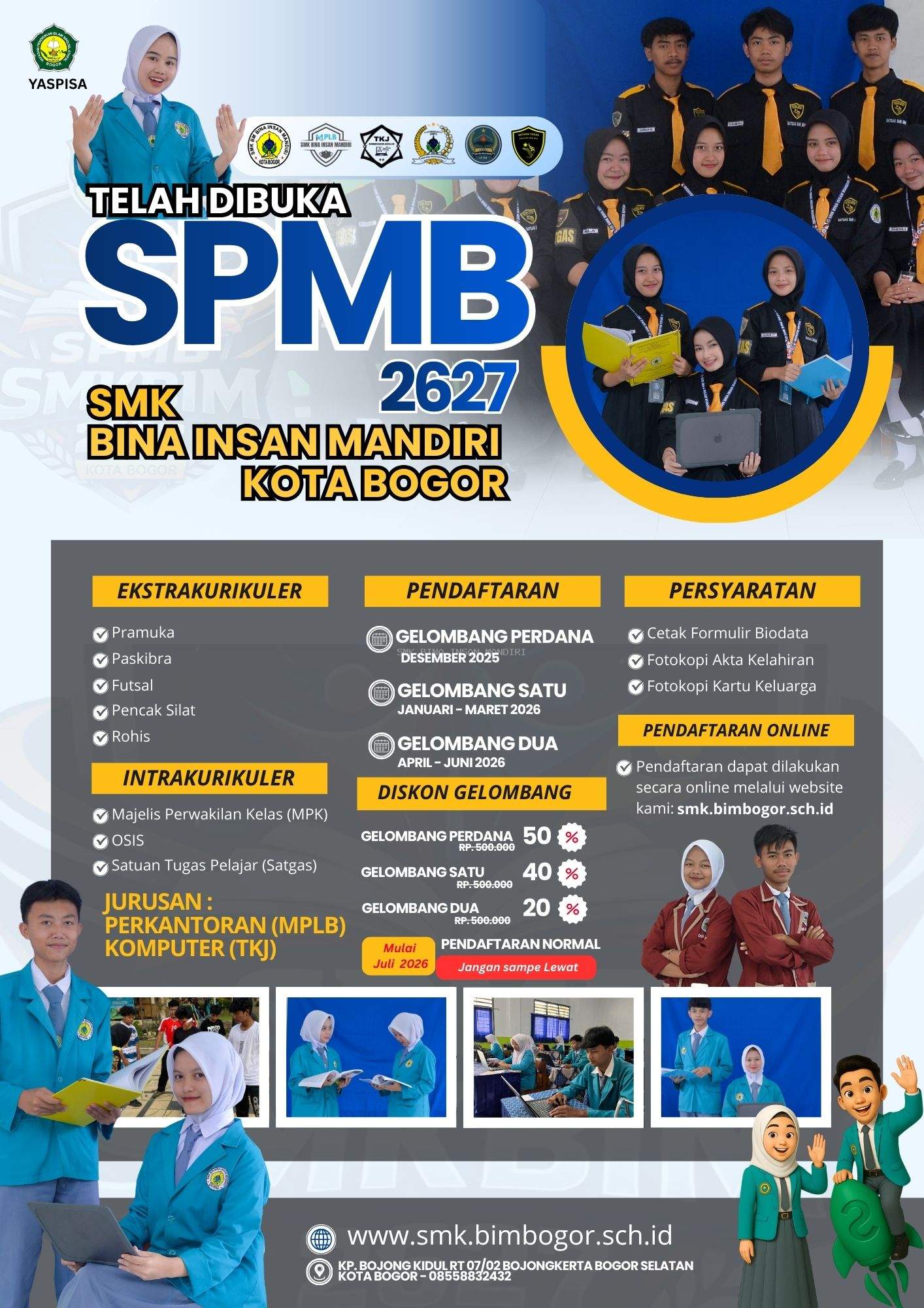 Sistem Penerimaan Murid Baru (SPMB) Tahun Ajaran 2026/2027